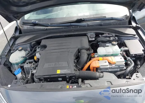 2019 Hyundai Ioniq Hybrid Blue z USA, uszkodzony, nr VIN KMHC65LC5KU180484